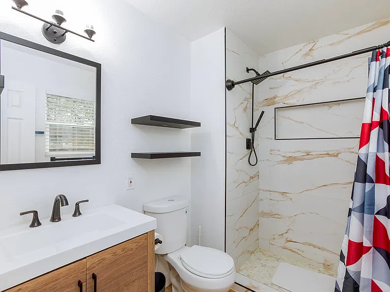 Master bathroom