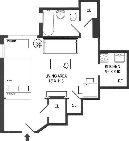 2nd image of 50-54 E 8th St #3L