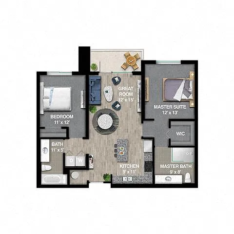 Floor plan Spin