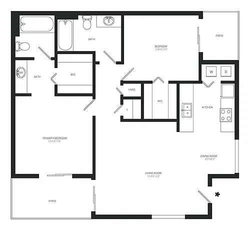 Floor plan The Clydesdale