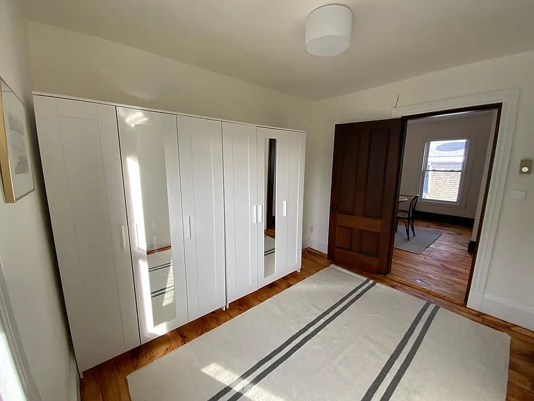 Second room for an office or second bedroom.