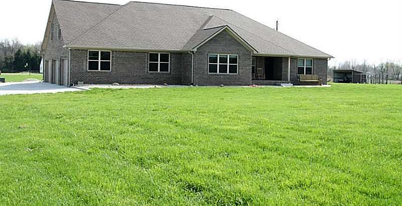 Exterior Front. Full brick wrap custom built ranch not in subdivision! No neighborhood restrictions!!
