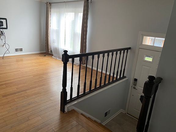 Entry way towards main floor living
