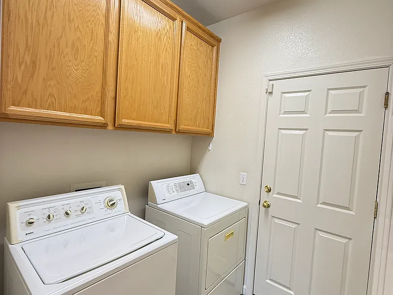 Laundry room + washer/dryer included
