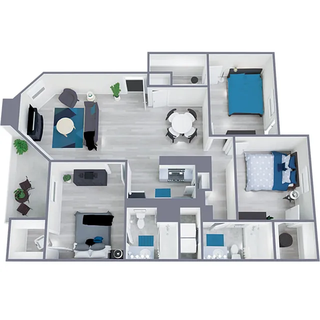 Floor plan C1 Platinum