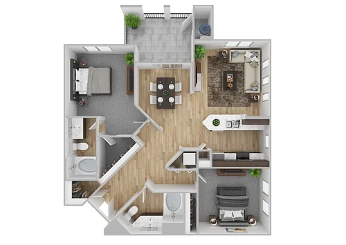 Floor plan B3
