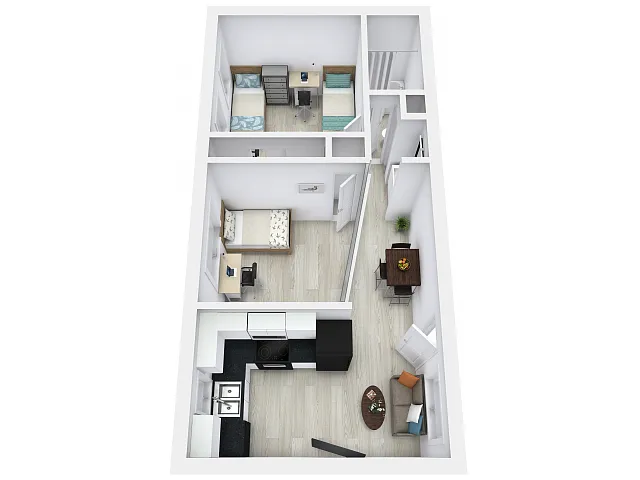 Floor plan Abrego Playa