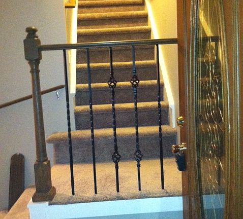 front foyer stairs