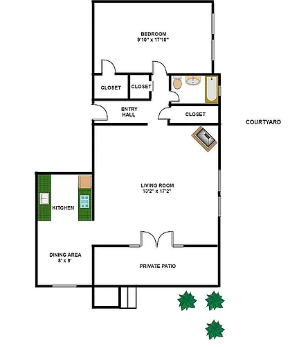 Floor plan 106