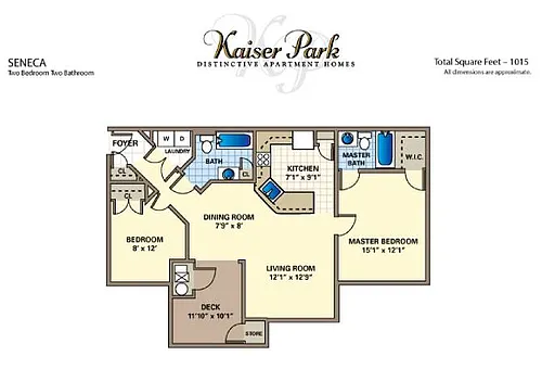 Floor plan Seneca