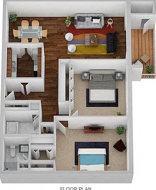 Indian Creek Apartments and Townhomes — Photo 67