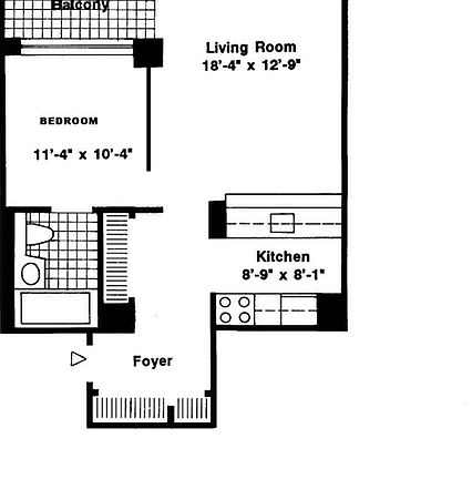 2nd image of 99 Battery Pl APT 7B