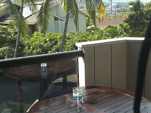 view from lanai