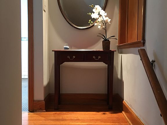 Master bedroom entry