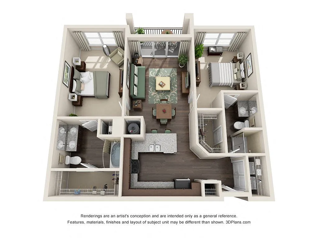 Floor plan The Montreal