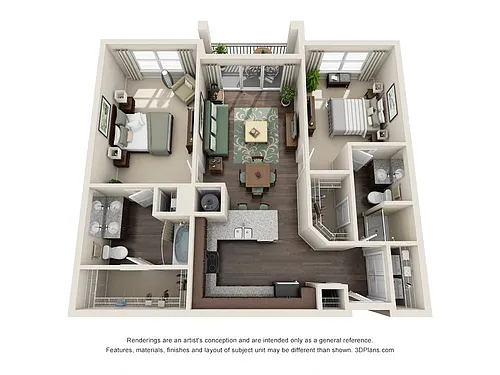 Floor plan The Montreal