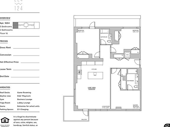 2nd image of 224 W 124th St #1754