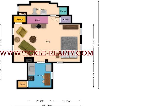 dimensions approximate - but very close!