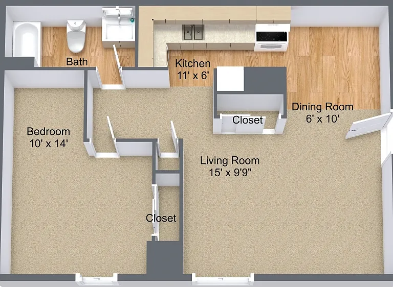 Cityside Apartments and Townhomes — Photo 79