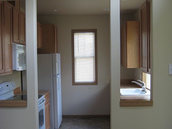 kitchen with extra tall upper cabinets.