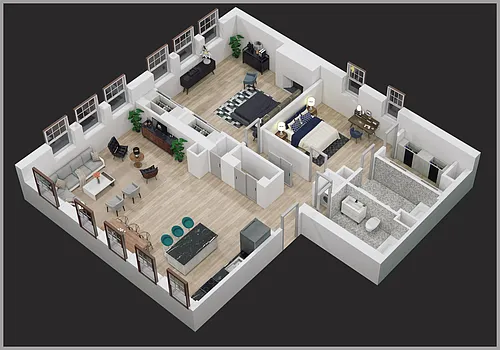 Floor plan Sub-Penthouse