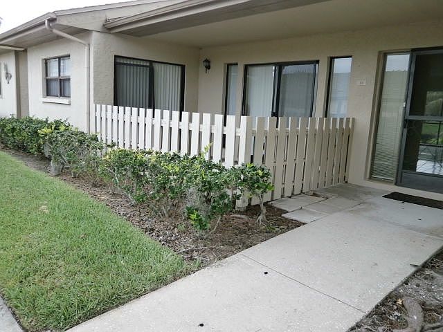 Front with open patio
