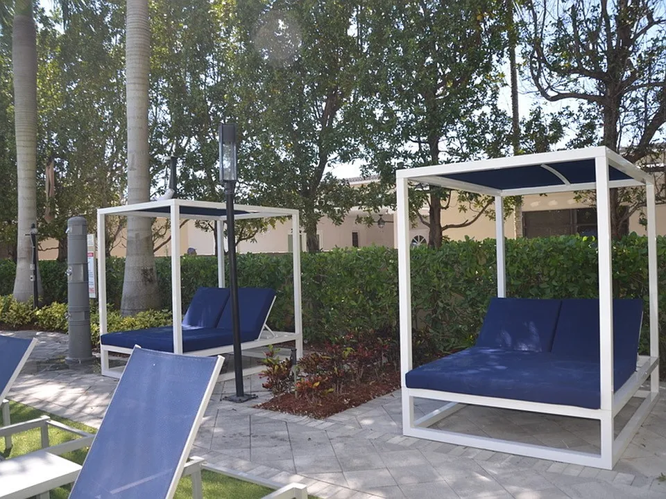 Relax in the Shade with our Comfy Cabanas