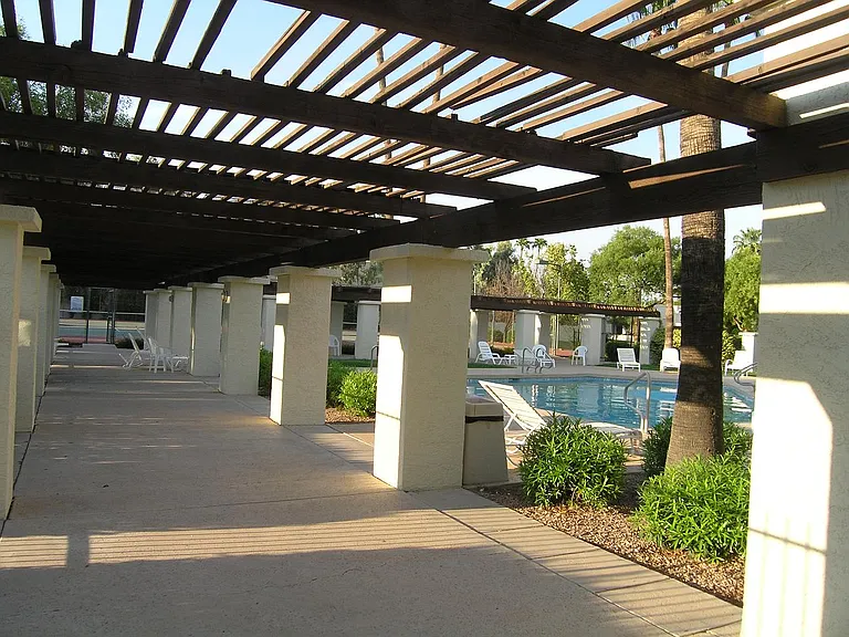 Ramada at pool