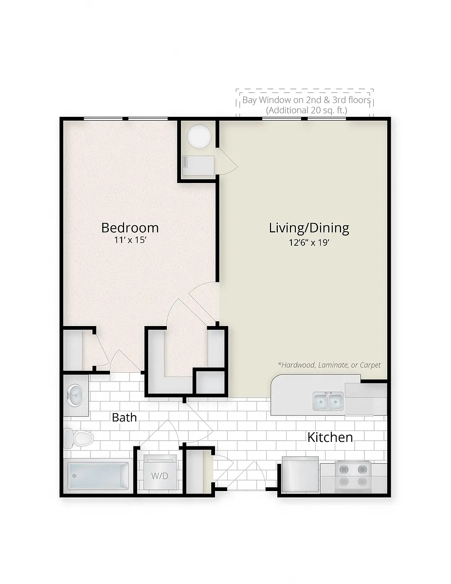 Floor plan Weeping Willow