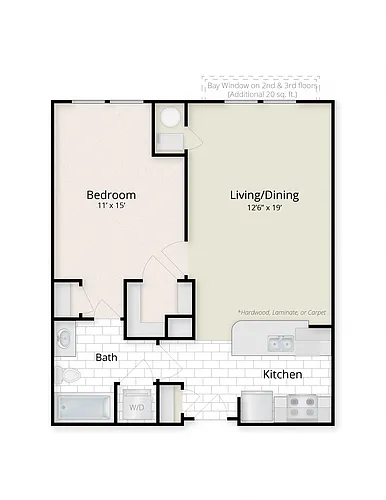 Floor plan Weeping Willow