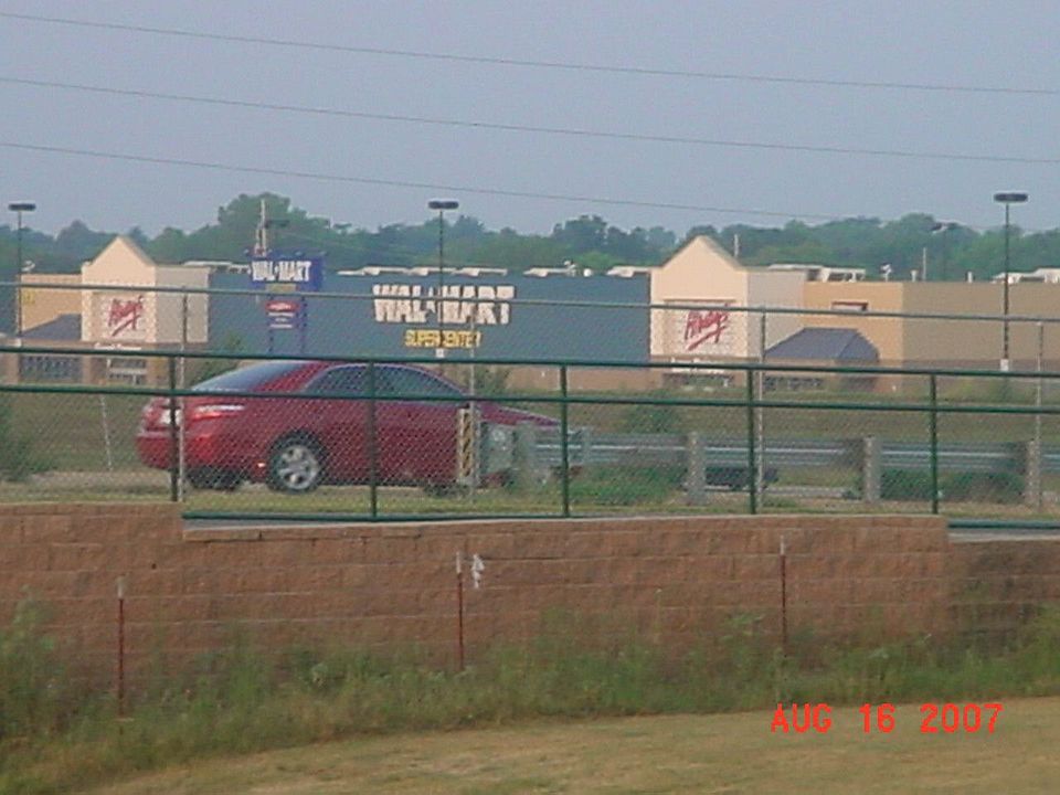Looking South from Property
