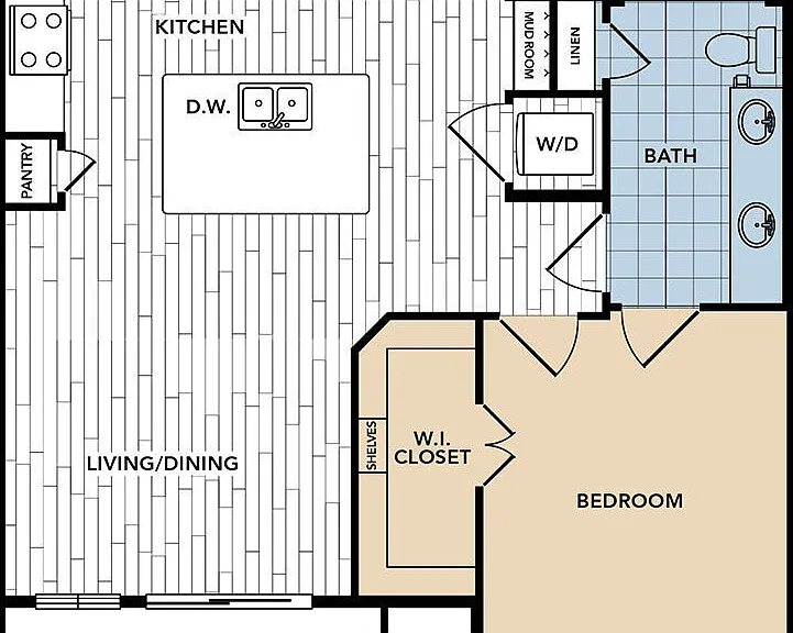 A4 floor plan Broadstone North Ridge