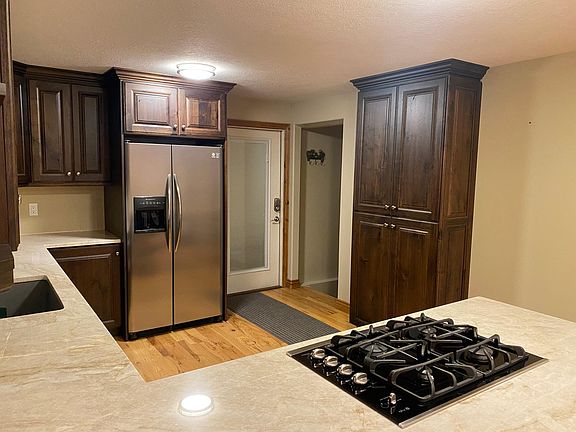 Upstairs Kitchen with east side entry