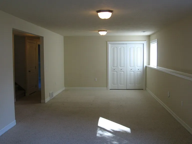 Large lower level family room