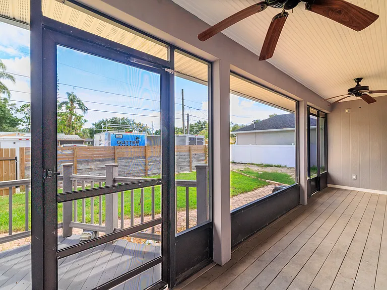 Master Bedroom Back Porch