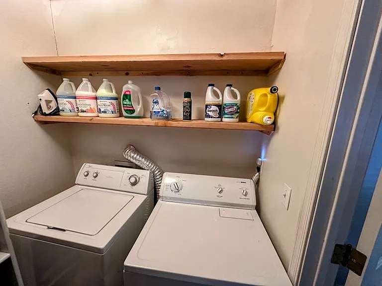 Laundry Room with Washer and Dryer