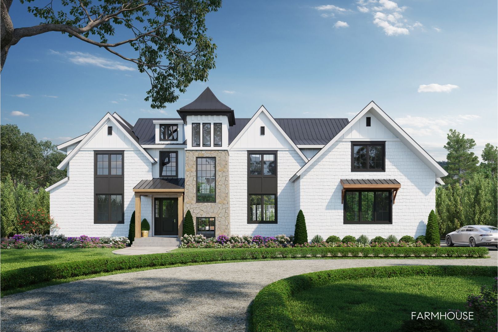  Farmhouse Facade Option