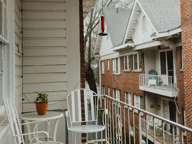 Private porches!