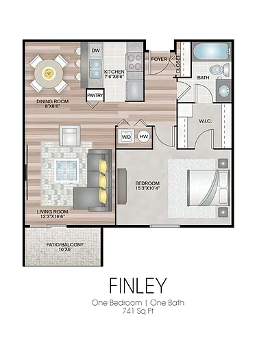Floor plan Finley - Premium Plus