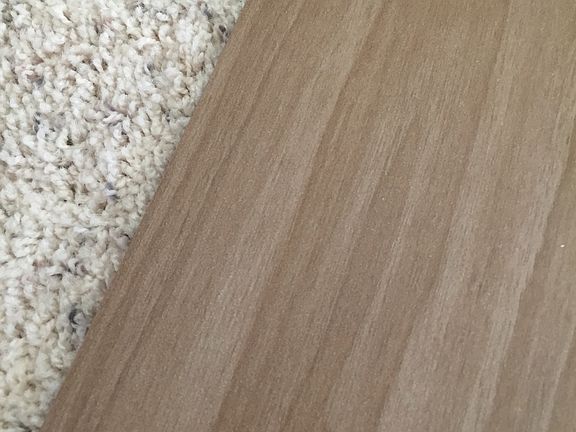 Tile and carpet
