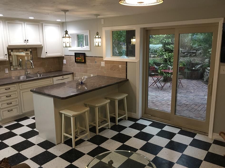 Patio outside slider.