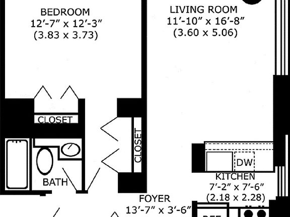 2nd image of 350 W 50th St APT 7I
