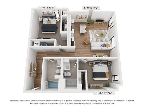 Floor plan B3