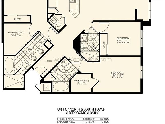 2nd image of 19900 E Country Club Dr APT 1020