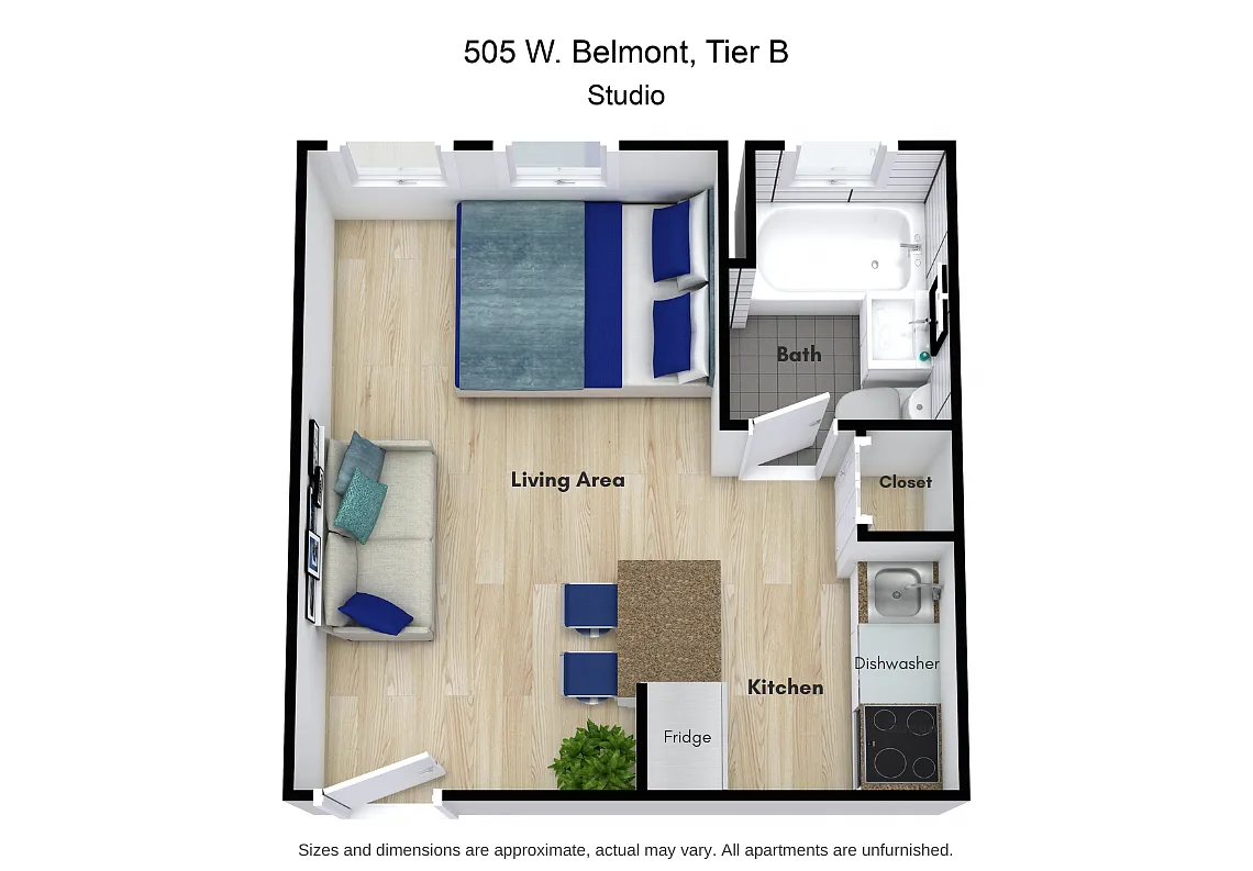 Floor plan B