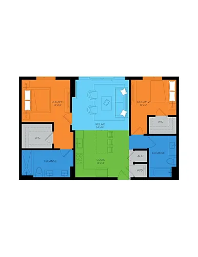 Floor plan James C1