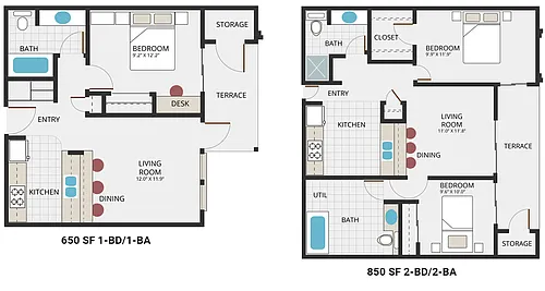 Floor plan 1X1