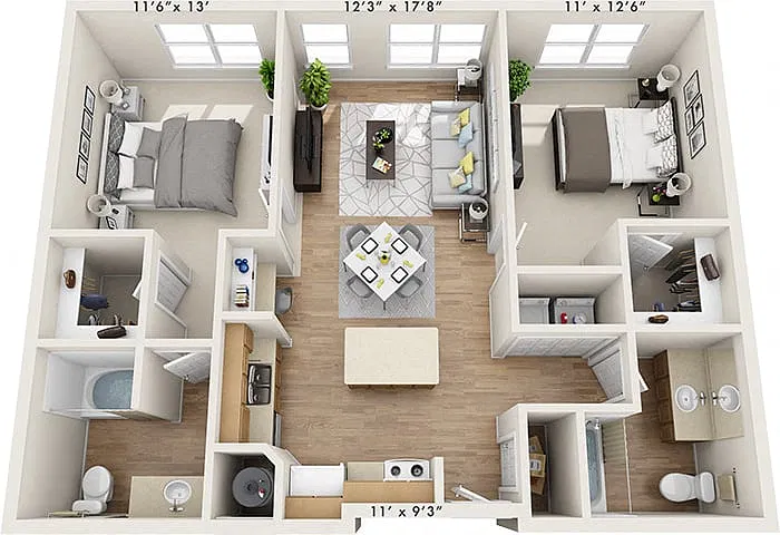 Floor plan The Brilliant