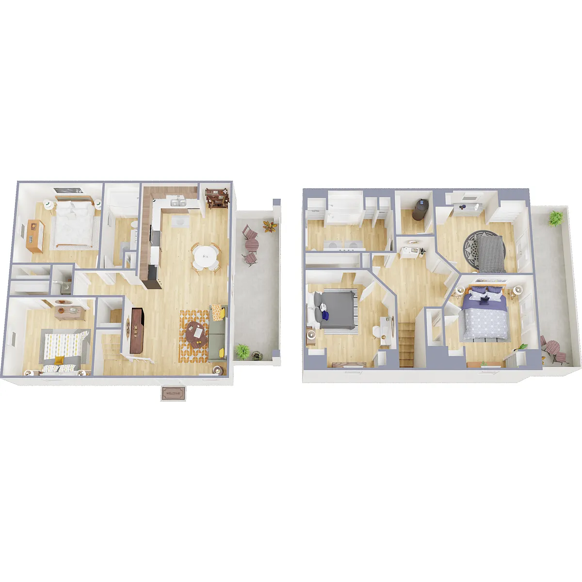 Floor plan Townhome