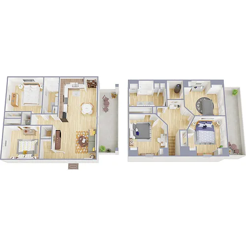 Floor plan Townhome
